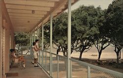 Jekyll Estates Motel Postcard