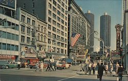 State Street at Randolph Postcard