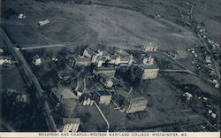 Buildings and Campus--Western Maryland College Postcard