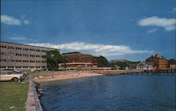 Marine Biological Buiding and Oceanographic Institution Woods Hole, MA Postcard Postcard Postcard