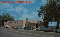 Fireplace of State Building and Wildlife Museum Bemidji, MN Postcard Postcard Postcard