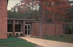 The Ellsworth H. Augustus International Scout House Postcard