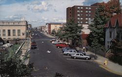 From the Top Floor of the Millville Police Bureau Postcard