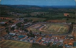 Aerial View of the Flemington Fair New Jersey Postcard Postcard Postcard