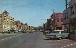 Wisconsin Avenue - Downtown Postcard