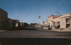 Street Scene of Waterville, Washington. Postcard