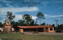 The Ranch Restaurant, U.S. Highway 90 West Postcard