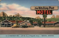 The Hitching Post Motel Sedona, AZ Postcard Postcard Postcard