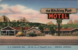 The Hitching Post Postcard