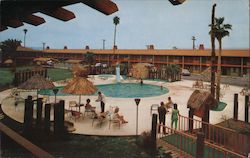 Samoan Village Hotel Postcard