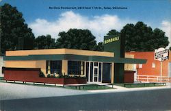 Bordens Restaurant Postcard