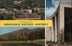 Greetings from Ridgecrest Baptist Assembly Postcard