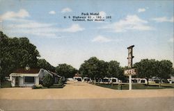 Park Motel Carlsbad, NM Postcard Postcard Postcard