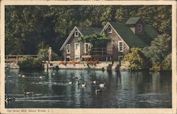 Old Grist Mill, Long Island Stony Brook, NY Postcard Postcard Postcard