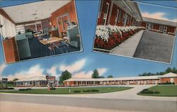 Waynesboro Motor Court and Restaurant Postcard