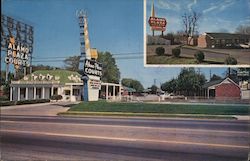 Alamo Plaza Hotel Courts Nashville, TN Postcard Postcard Postcard