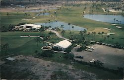 Golf Course and Club House Postcard