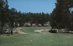 5th Hole, No 1 Course at Pinehurst Country Club Postcard