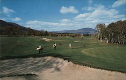Ekwanok Country Club Golf Course at Manchester-in-the-Mountains Vermont Postcard Postcard 