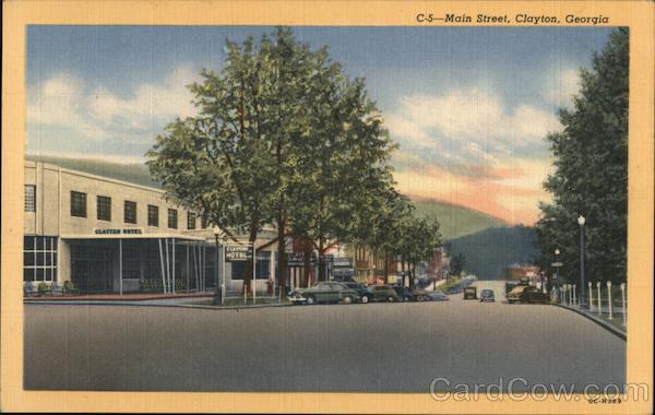 Main Street, Clayton, Georgia