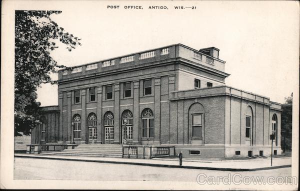Post Office Antigo Wisconsin