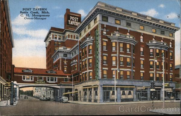 Post Tavern - CH Montgomery, Owner-Manager Battle Creek Michigan