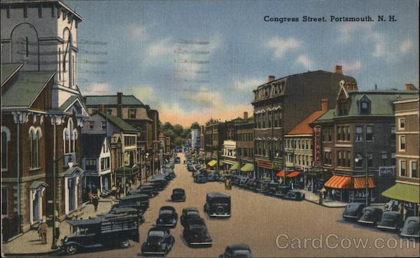 Congress Street Portsmouth New Hampshire