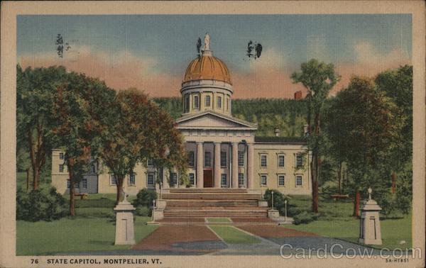 State Capitol Montpelier Vermont