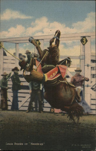 Louis Brooks on Heads-up Rodeos