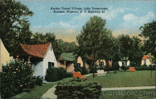 ANchor Travel Village, Lake Taneycomo - US Highway 65 Branson Missouri