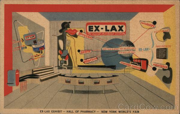 Ex-Lax Exhibit -- Hall of Pharmacy -- New York World's Fair