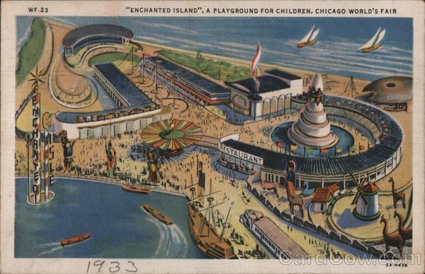 Enchanted Island, A Playground for Children, Chicago World's Fair Illinois