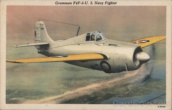 Grumman F4F-3-U. S. Navy Fighter