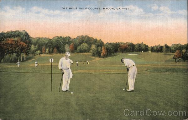 Idle Hour Golf Course Macon Georgia