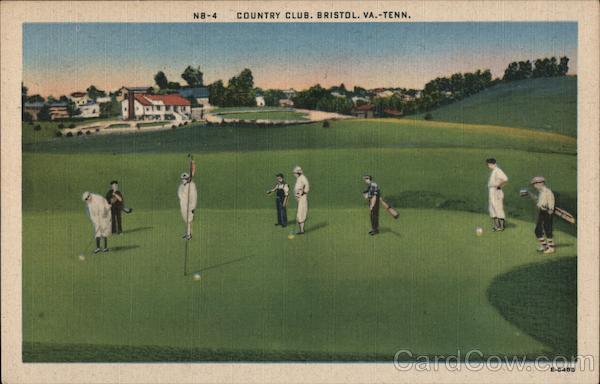 Country Club and Golf Course Bristol Virginia