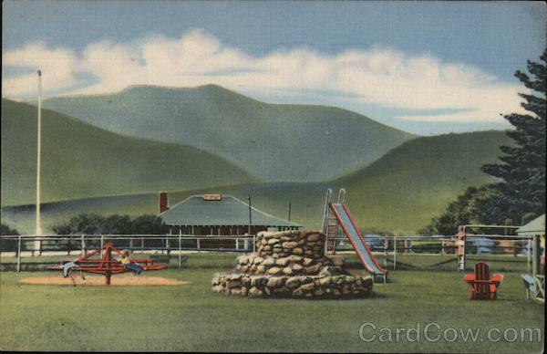 Playground and Golf Course North Conway New Hampshire