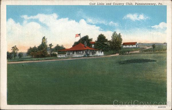 Golf Links and Country Club Punxsutawney Pennsylvania