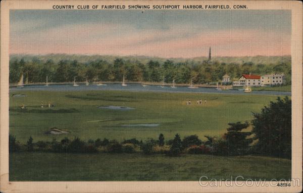 Country Club of Fairfield Showing Southport Harbor Connecticut