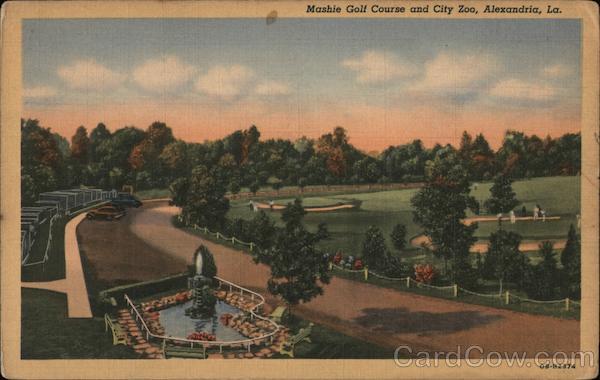 Mashie Golf Course and City Zoo Alexandria Louisiana