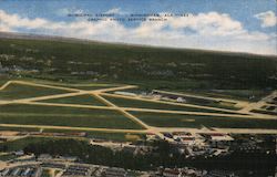 Municipal Airport Postcard