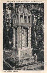 Wayside Shrine in the South Park - Ave Maria Grotto Postcard