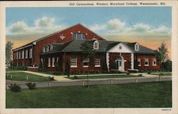 Gill Gymnasium, Western Maryland College Postcard