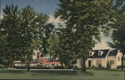 Sports Club on Lake Chautauqua Postcard
