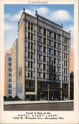 Hotel Abbot Crest Postcard