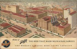 Schlitz Brewery Postcard