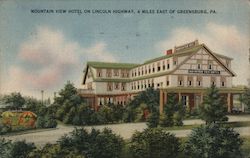 Mountain View Hotel Postcard