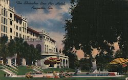 The Sheraton Bon Air Hotel Augusta, GA Postcard Postcard Postcard