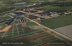 Wright Air Field Postcard