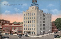 Main Offices at Ohio Oil Company Postcard