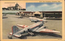 Port Columbus Postcard